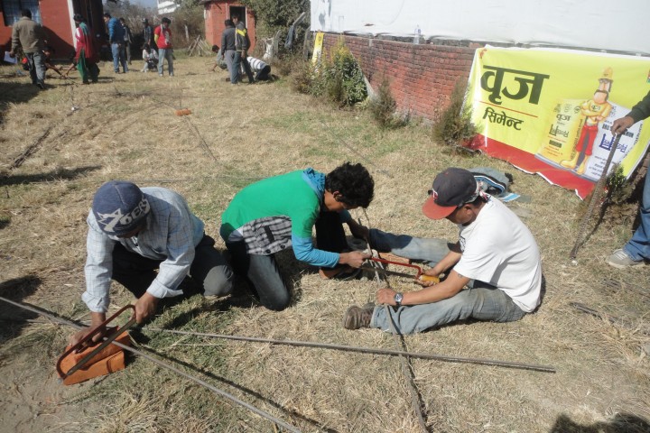 Organizing Training on Earthquake Safety Construction, Mason Training jointly with Lalitpur Sub Metropolitan City